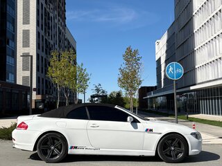 2005 BMW 6 серии 645i II (E63/E64), чёрный, 1350000 рублей, вид 2