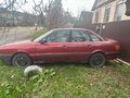 1988 Audi 80 IV (B3), красный, 120000 рублей - вид 1