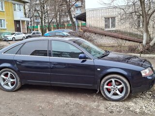 2002 Audi A6 II (C5) Рестайлинг, синий, 500000 рублей, вид 5