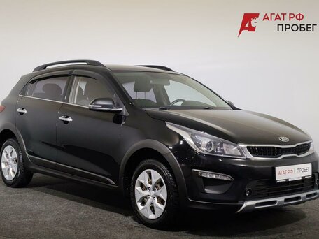 2019 Kia Rio X-Line IV, чёрный, 1420000 рублей, вид 3