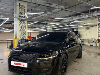 2015 Skoda Octavia III (A7), чёрный, 1790000 рублей, вид 3