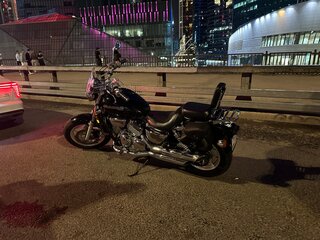 2002 Honda Magna, чёрный, 430000 рублей, вид 1