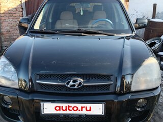 2007 Hyundai Tucson I, чёрный, 740000 рублей, вид 1
