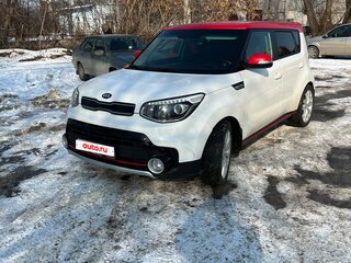 2016 Kia Soul II Рестайлинг, белый, 1490000 рублей, вид 1