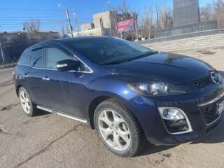 2010 Mazda CX-7 I Рестайлинг, синий, 970000 рублей, вид 1
