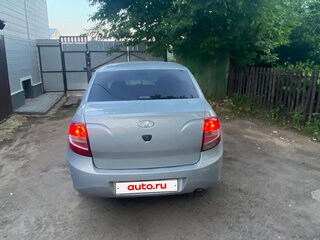 2012 Lada (ВАЗ) Granta I, серебристый, 295000 рублей, вид 4
