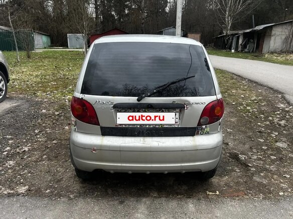 2007 Daewoo Matiz I Рестайлинг, белый, 130000 рублей - вид 3