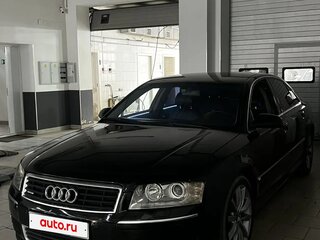 2004 Audi A8 II (D3), чёрный, 1200000 рублей, вид 1