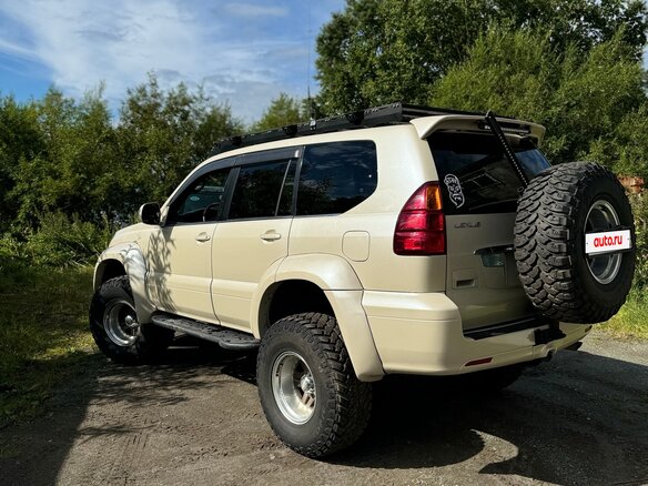 2003 Lexus GX 470 I, бежевый, 3900000 рублей - вид 4