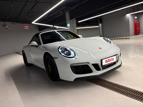 2019 Porsche 911 Carrera 4 GTS VII (991) Рестайлинг, белый, 9500000 рублей - вид 4