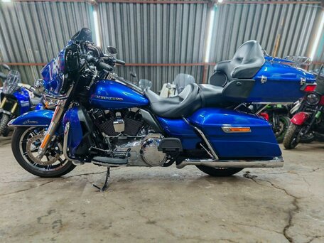 2015 Harley-Davidson Electra Glide, синий, 1480000 рублей, вид 4