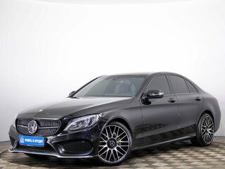 2017 Mercedes-Benz C-Класс 200 IV (W205), чёрный, 2849000 рублей, вид 3