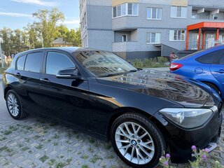 2012 BMW 1 серии 116i II (F20/F21), чёрный, 1100000 рублей, вид 4