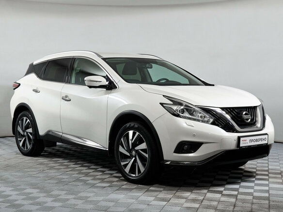 2019 Nissan Murano III (Z52), белый - вид 2
