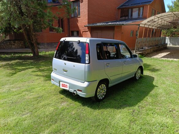 2002 Nissan Cube I Рестайлинг (Z10), голубой, 265000 рублей - вид 6