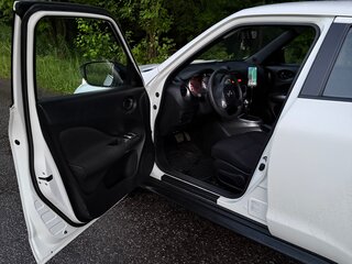 2014 Nissan Juke I Рестайлинг, белый, 1050000 рублей, вид 5