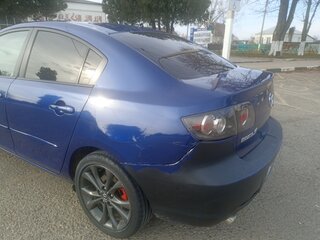 2008 Mazda 3 5-speed I (BK) Рестайлинг, синий, 600000 рублей, вид 5