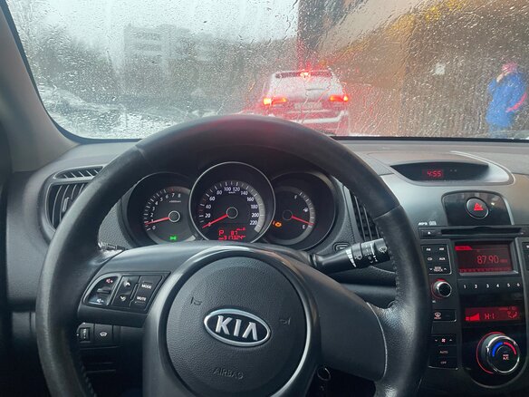 2010 Kia Cerato 4-speed II, серый, 445000 рублей - вид 9