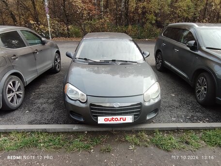 2004 Chrysler Sebring II Рестайлинг, серый, 350000 рублей, вид 3