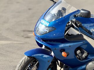 2002 Yamaha YZF600R Thundercat, синий, 320000 рублей, вид 4