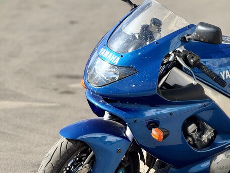 2002 Yamaha YZF600R Thundercat, синий, 320000 рублей, вид 4