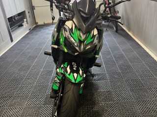 2019 Kawasaki Z 1000, зелёный, 1300000 рублей, вид 4