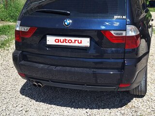 2008 BMW X3 30i I (E83) Рестайлинг, синий, 850000 рублей, вид 3