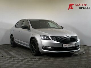 2017 Skoda Octavia III (A7) Рестайлинг, серебристый, 1490000 рублей, вид 3
