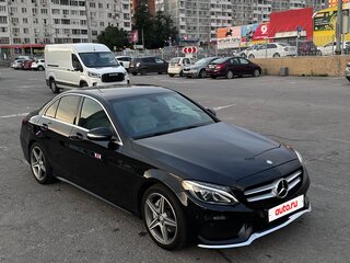 2014 Mercedes-Benz C-Класс 180 IV (W205), чёрный, 2085000 рублей, вид 2