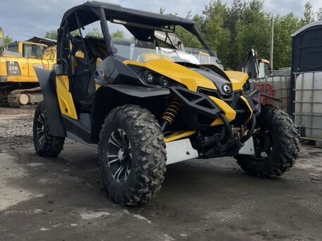 2013 BRP Can-Am Maverick X RS DPS, жёлтый, 900000 рублей, вид 2