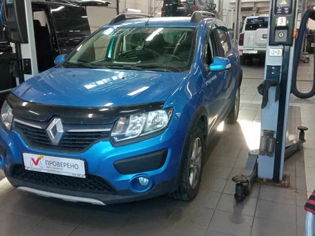 2016 Renault Sandero II, синий, 924000 рублей, вид 1