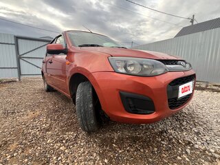 2015 Lada (ВАЗ) Kalina II, оранжевый, 265000 рублей, вид 3