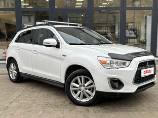 2013 Mitsubishi ASX I Рестайлинг, белый, 950000 рублей, вид 2