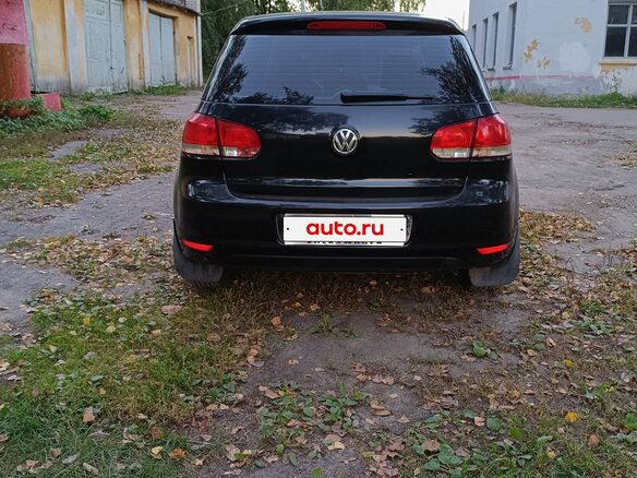 2012 Volkswagen Golf VI, чёрный, 790000 рублей - вид 7