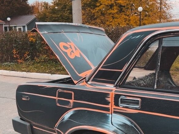 1991 Lada (ВАЗ) 2105, синий, 150000 рублей - вид 14
