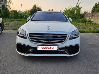 2015 Mercedes-Benz S-Класс AMG 63 AMG Long III (W222, C217), белый, 3650000 рублей, вид 5