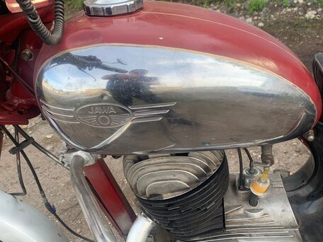 1966 Jawa 250, красный, 200000 рублей, вид 4