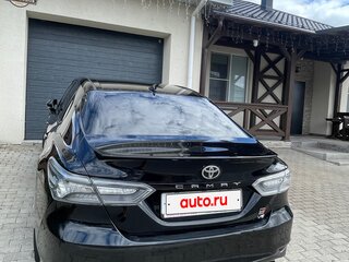 2021 Toyota Camry VIII (XV70) Рестайлинг, чёрный, 2650000 рублей, вид 4