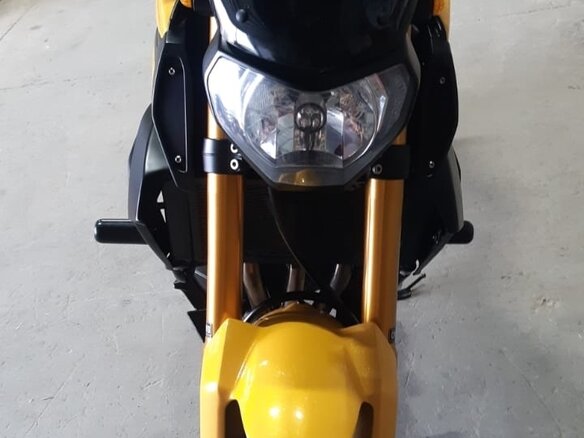 2015 Yamaha MT-09 (FZ-09), жёлтый, 839000 рублей - вид 12