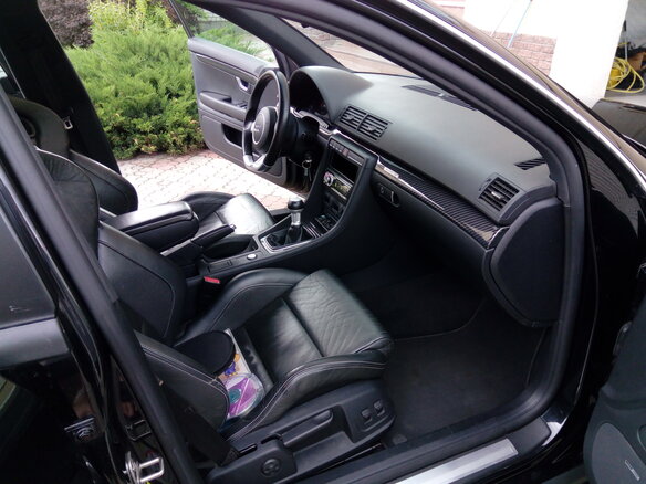 2007 Audi RS 4 II (B7), чёрный - вид 5