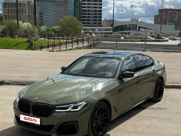 2021 BMW 5 серии 530d xDrive VII (G30/G31/G38) Рестайлинг, чёрный, 7490000 рублей - вид 8