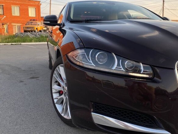 2013 Jaguar XF I Рестайлинг, коричневый, 1650000 рублей - вид 16