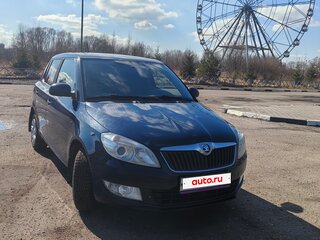 2014 Skoda Fabia II Рестайлинг, синий, 650000 рублей, вид 3