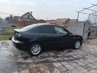 2007 Mazda 3 I (BK) Рестайлинг, чёрный, 650000 рублей, вид 1