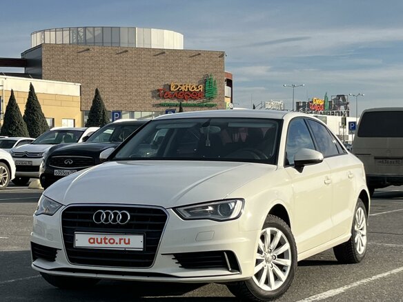 2014 Audi A3 III (8V), белый, 1700000 рублей - вид 1