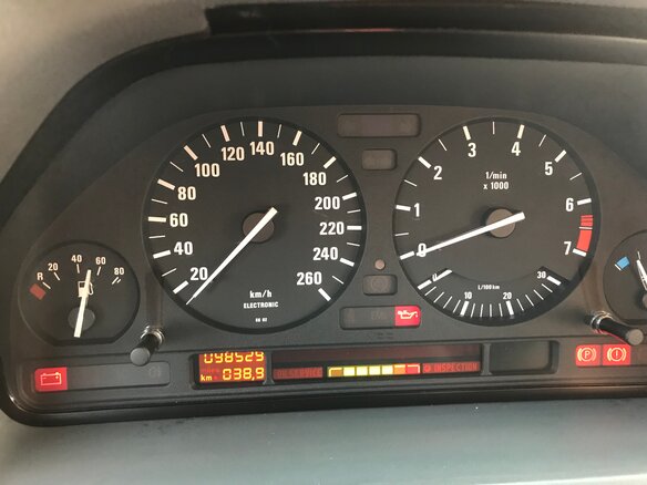 1993 BMW 5 серии 530i III (E34), чёрный - вид 8