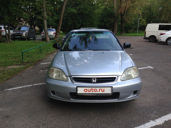 1999 Honda Civic VI, серебристый - вид 1