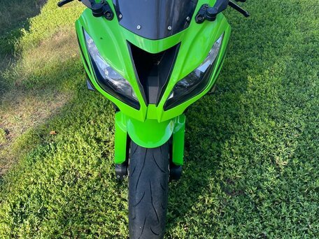 2015 Kawasaki ZX-6 Ninja, зелёный, 1000000 рублей, вид 5