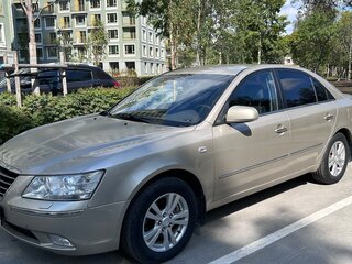 2008 Hyundai Sonata V (NF) Рестайлинг, бежевый, 600000 рублей, вид 4