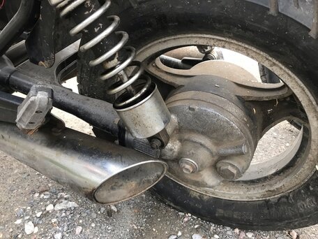 1992 Kawasaki ZL400 Eliminator, коричневый, 150000 рублей, вид 5